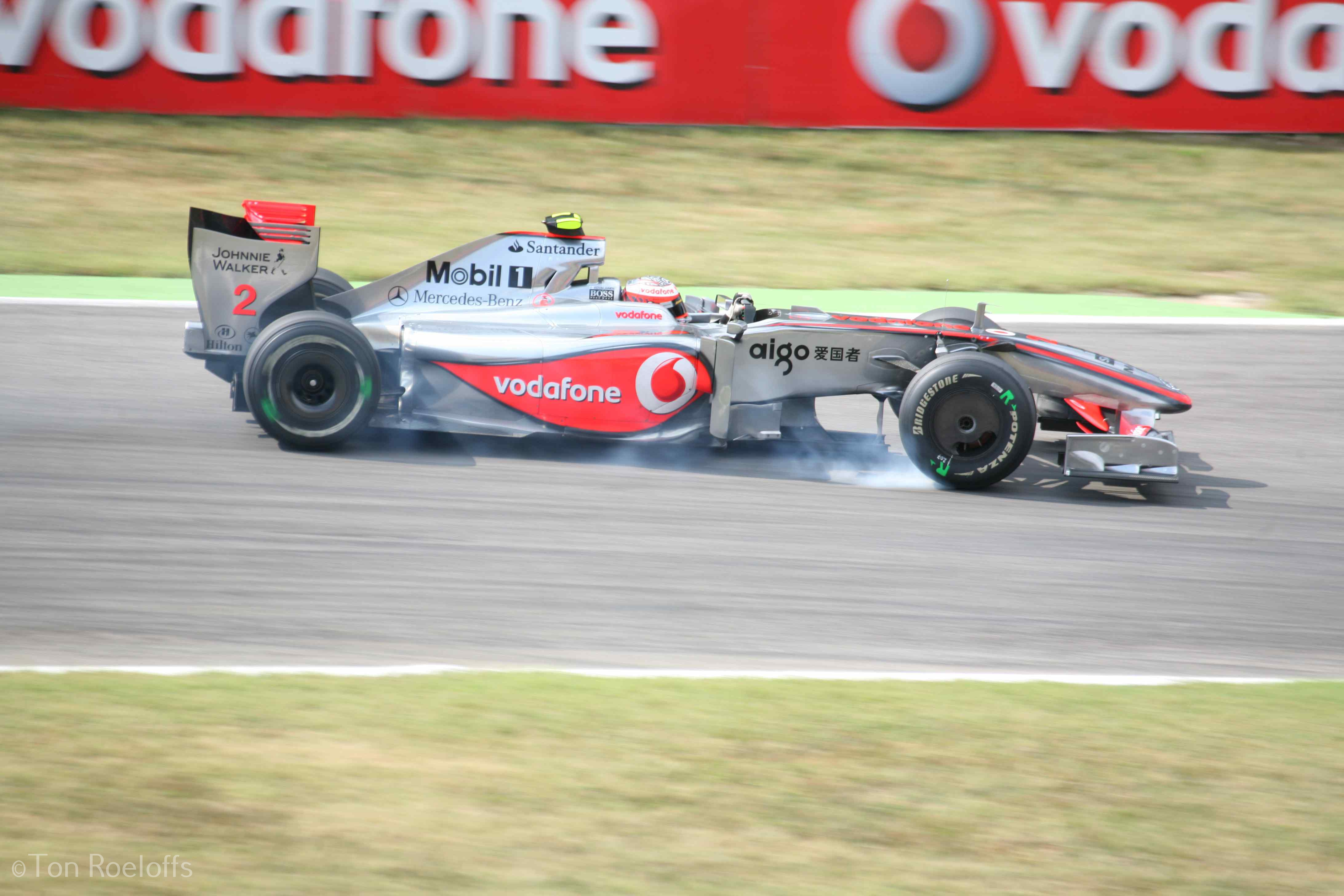 Verstappen pitbox
